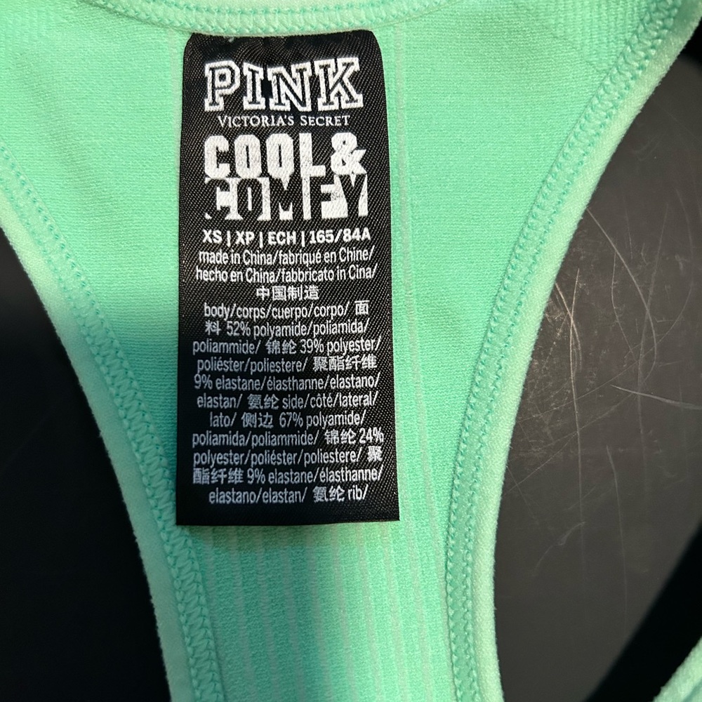 Pink by Victoria Secret Racer Back top - Picture 7 of 8